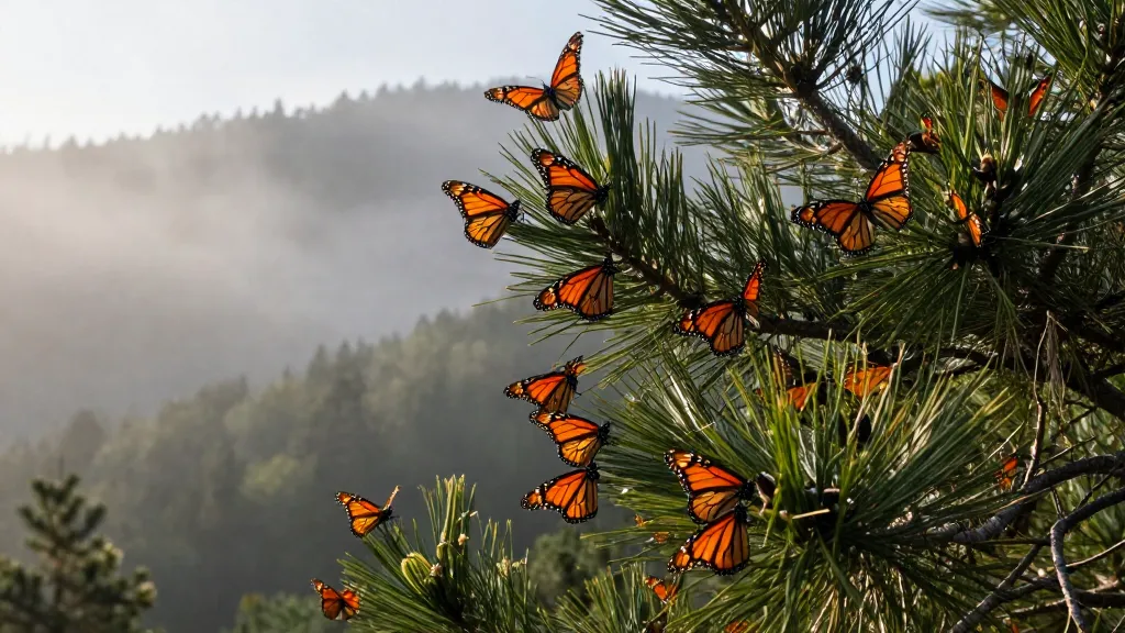 Monarch Butterfly Population in Mexico Rebounds Amid Ongoing North American Decline